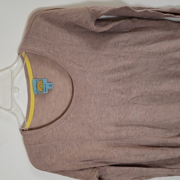 C&C California sweater wool cashmere blend light brown, women's size XS - Picture 2 of 7